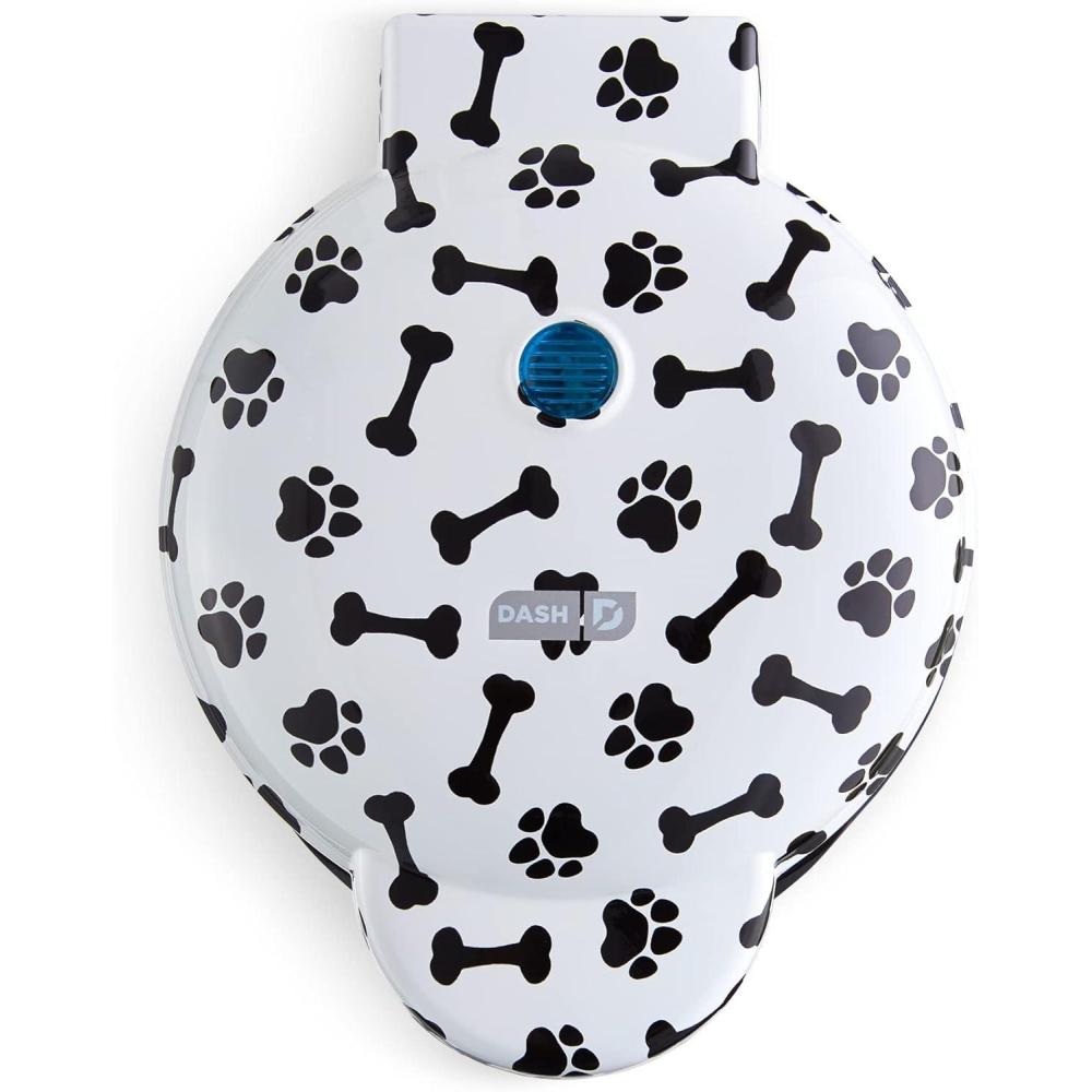 imageDASH Dog Treat Maker 8Bones NonStick Homemade Dog Snacks with Pet Approved Recipes  White