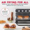 DASH Air Fry Multi Oven – 7 in 1 Convection Air Fry Oven with Non-stick Fry Basket, Baking Pan & Rack, 23L, 1500-Watt – Stainless Steel(Stainless Steel)