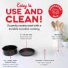 DASH DFAF450UP1 Air Fryer, Deluxe, Accessory Bundle