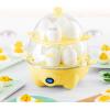 DASH Deluxe Rapid Egg Cooker for Hard Boiled, Poached, Scrambled Eggs, Omelets, Steamed Vegetables, Dumplings & More, 12 capacity, with Auto Shut Off Feature – Black(Yellow)