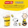 DASH Hot Air Popcorn Popper Maker with Measuring Cup to Portion Popping Corn Kernels + Melt Butter, 16 Cups – Aqua(Peanuts (Yellow & Black))