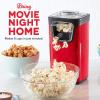 DASH Turbo POP Popcorn Maker with Measuring Cup to Portion Popping Corn Kernels + Melt Butter, 8 Cup Popcorn Machine – Red(Red)