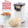 DASH Turbo POP Popcorn Maker with Measuring Cup to Portion Popping Corn Kernels + Melt Butter, 8 Cup Popcorn Machine – Red(White)
