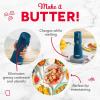 Dash Electric Butter Sprayer, Cordless Butter Sprayer for Popcorn, Toast, Entrees and More – Pro Chef Blue(Butter Sprayer – Pro Chef Blue)