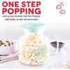 Dash Microwave Popcorn Popper for Fresh Movie Theater Style Popcorn at Home – Aqua