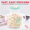 Dash Microwave Popcorn Popper for Fresh Movie Theater Style Popcorn at Home – Aqua