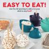 Dash Popcorn Ball Maker, Set of 4 (Multi-Color)(Aqua Multi-Color)