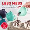 Dash Popcorn Ball Maker, Set of 4 (Multi-Color)(Aqua Multi-Color)