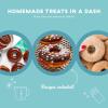 Delish By Dash Donut Maker for Snacks, Dessert, and More – Red