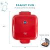 Delish By Dash Donut Maker for Snacks, Dessert, and More – Red