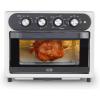 DASH Air Fry Multi Oven – 7 in 1 Convection Air Fry Oven with Non-stick Fry Basket, Baking Pan & Rack, 23L, 1500-Watt – Stainless Steel(Stainless Steel)