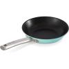 DASH Delish 8″ Lightweight Cast Iron Pan for Pancakes, sauces, vegetables, pasta, and more – Black(Blue)