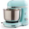 DASH Delish by DASH Compact Stand Mixer, 3.5 Quart with Beaters & Dough Hooks Included – Blue(Blue)