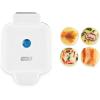 DASH Deluxe Sous Vide Style Egg Bite Maker with Silicone Molds for Breakfast Sandwiches, Healthy Snacks or Desserts, Keto & Paleo Friendly, (1 large, 4 mini) – Aqua(White)