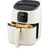 DASH Tasti-Crisp™ Electric Air Fryer Oven, 2.6 Qt., Black – Compact Air Fryer for Healthier Food in Minutes, Ideal for Small Spaces – Auto Shut Off, Digital, 1000-Watt(Cream & Black)