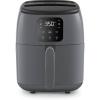 DASH Tasti-Crisp™ Electric Air Fryer Oven, 2.6 Qt., Black – Compact Air Fryer for Healthier Food in Minutes, Ideal for Small Spaces – Auto Shut Off, Digital, 1000-Watt(Grey)