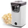 DASH Turbo POP Popcorn Maker with Measuring Cup to Portion Popping Corn Kernels + Melt Butter, 8 Cup Popcorn Machine – Red(White)