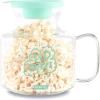 Dash Microwave Popcorn Popper for Fresh Movie Theater Style Popcorn at Home – Aqua