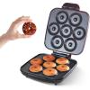 Delish By Dash Donut Maker for Snacks, Dessert, and More – Red