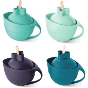 Dash Popcorn Ball Maker, Set of 4 (Multi-Color)(Aqua Multi-Color)