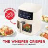 DASH 7qt Clear View Digital Air Fryer – Forged Iron(Cream)
