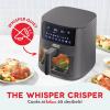 DASH 7qt Clear View Digital Air Fryer – Forged Iron(Forged Iron)
