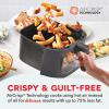 DASH 7qt Clear View Digital Air Fryer – Forged Iron(Forged Iron)