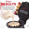 DASH Mini Maker Waffle Maker + Griddle, 2-Pack Griddle + Waffle Iron – Aqua(Black)