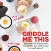 DASH Mini Maker Waffle Maker + Griddle, 2-Pack Griddle + Waffle Iron – Aqua(Black)