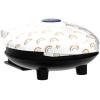 DASH Mini Waffle Maker Machine for Individuals, Paninis, Hash Browns, & Other On the Go Breakfast, Lunch, or Snacks, with Easy to Clean, Non-Stick Sides, Purple Galaxy 4 Inch(White Rainbow)