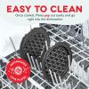 DASH Multimaker Mini System – Waffle Maker with Five 4” Removable Plates: Waffle Iron & Griddle, 3-in-1 Mini Waffle Maker for Kids and Families – Nonstick Surface, Just Add Batter (Red)(Aqua)