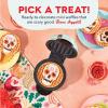DASH Multimaker Mini System Two 4” Nonstick Removable Waffle Plates (Gingerbread & Snowflake) – 2Pc Plate Pack for Waffle Iron & Griddle, Compatible with Dash MultiMaker Mini System, Nonstick Surface(Skull & Jack-O-Lantern)