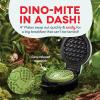 DASH Multimaker Mini System Two 4” Nonstick Removable Waffle Plates (Gingerbread & Snowflake) – 2Pc Plate Pack for Waffle Iron & Griddle, Compatible with Dash MultiMaker Mini System, Nonstick Surface(Unicorn & Dinosaur)
