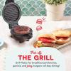 DASH Multimaker Mini System Two 4” Nonstick Removable Waffle Plates (Gingerbread & Snowflake) – 2Pc Plate Pack for Waffle Iron & Griddle, Compatible with Dash MultiMaker Mini System, Nonstick Surface(Grill & Grill)