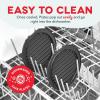 DASH Multimaker Mini System Two 4” Nonstick Removable Waffle Plates (Gingerbread & Snowflake) – 2Pc Plate Pack for Waffle Iron & Griddle, Compatible with Dash MultiMaker Mini System, Nonstick Surface(Grill & Grill)