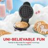 DASH Multimaker Mini System Two 4” Nonstick Removable Waffle Plates (Gingerbread & Snowflake) – 2Pc Plate Pack for Waffle Iron & Griddle, Compatible with Dash MultiMaker Mini System, Nonstick Surface(Unicorn & Dinosaur)