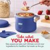 DASH Peanuts x Hot2Go Portable Food Warmer(Electric Blue)