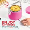 DASH Peanuts x Hot2Go Portable Food Warmer(Hot Pink)