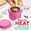 DASH Peanuts x Hot2Go Portable Food Warmer(Hot Pink)