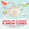 Dash Deluxe Shaved Ice & Slushy Maker with Serving Pitcher, 1L, Multi-Purpose Ice Shaver Machine for Homemade Shaved Ice, Snow Cones, Slushies, Cocktails & More – Aqua(Cream)