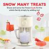 Dash Deluxe Shaved Ice & Slushy Maker with Serving Pitcher, 1L, Multi-Purpose Ice Shaver Machine for Homemade Shaved Ice, Snow Cones, Slushies, Cocktails & More – Aqua(Cream)