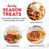 Peanuts x Dash Snoopy Vampire Mini Waffle Maker(Black and Orange)