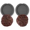 DASH Multimaker Mini System Two 4” Nonstick Removable Waffle Plates (Gingerbread & Snowflake) – 2Pc Plate Pack for Waffle Iron & Griddle, Compatible with Dash MultiMaker Mini System, Nonstick Surface(Grill & Grill)