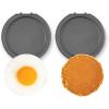 DASH Multimaker Mini System Two 4” Nonstick Removable Waffle Plates (Gingerbread & Snowflake) – 2Pc Plate Pack for Waffle Iron & Griddle, Compatible with Dash MultiMaker Mini System, Nonstick Surface(Griddle & Griddle)