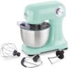 DASH Tilt-Head 3.5qt Stand Mixer 12 Speeds with Paddle, Dough Hook, and Whisk Attaachments- Aqua(Aqua)