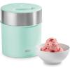 Dash Deluxe Gelato & Ice Cream Maker, 2qt – cream(Aqua)