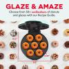 DASH Mini Donut Maker Machine for Kid-Friendly Breakfast, Snacks, Desserts & More with Non-stick Surface, Makes 7 Doughnuts – Aqua(Aqua)