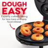 DASH Mini Donut Maker Machine for Kid-Friendly Breakfast, Snacks, Desserts & More with Non-stick Surface, Makes 7 Doughnuts – Aqua(White)