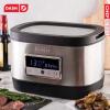 Dash Chef Series Stainless Steel Sous Vide, Temperature Control For Steak/Poultry/Seafood/Vegetables with Timer & Vacuum Bags + Pump Included, 8.5 Quart(Sous Vide)
