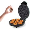 DASH Mini Donut Maker Machine for Kid-Friendly Breakfast, Snacks, Desserts & More with Non-stick Surface, Makes 7 Doughnuts – Aqua(Aqua)